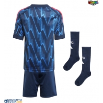 Otroški Nogometni dresi Arsenal Gostujoči 2025-26 Kratek Rokav (+ Kratke hlače)